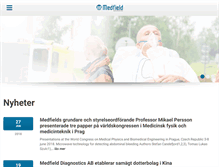 Tablet Screenshot of medfielddiagnostics.com